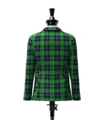 Hibernian Football Club Tartan Jacket Back