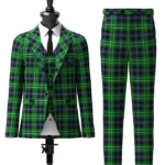 Hibernian Football Club Tartan Suit Front