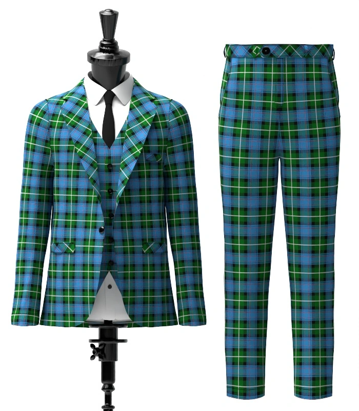 Hogg Dress Tartan Suit Front Hogg Dress Tartan Suit Front