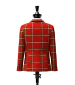 Howard, Vincent Tartan Jacket Back