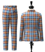 Isle of Jura Tartan Suit Back
