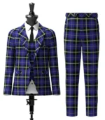 Italian National Tartan Suit Front