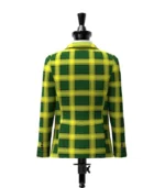 Jamaican National Tartan Jacket Back