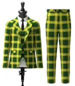 Jamaican National Tartan Suit Front