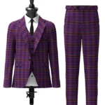 James of Wales Tartan Suit Front