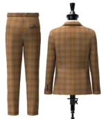 Jardine Tartan Suit Back