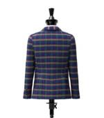 Jenkins of Wales Tartan Jacket Back