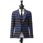 Jenkins of Wales Tartan Jacket Front