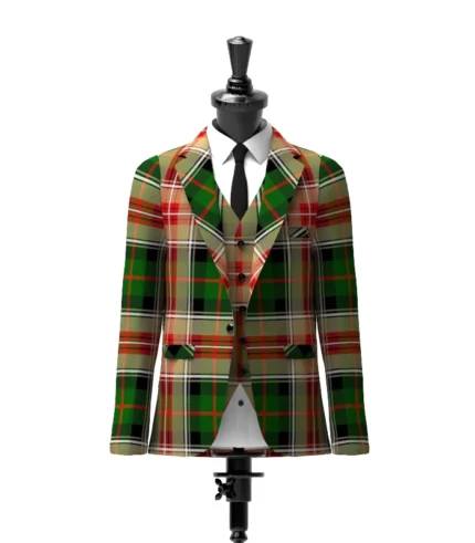 Johnson, J.M. Tartan Jacket Front