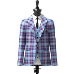 Kilpatrick School Tartan Jacket Front