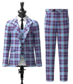 Kilpatrick School Tartan Suit Front