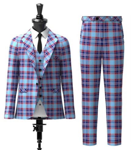Kilpatrick School Tartan Suit Front