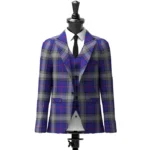 Kinnaird Tartan Jacket Front