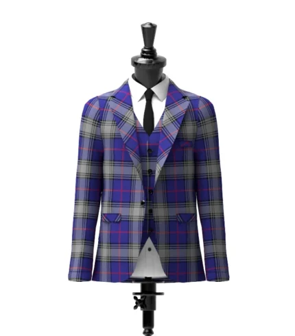 Kinnaird Tartan Jacket Front