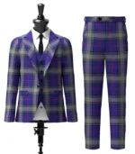 Kinnaird Tartan Suit Front