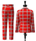 Kirkwood Tartan Suit Back