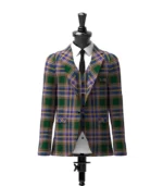 Knox Tartan Jacket Front