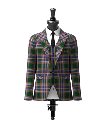 Knox Tartan Jacket Front