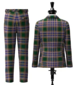 Knox Tartan Suit Back