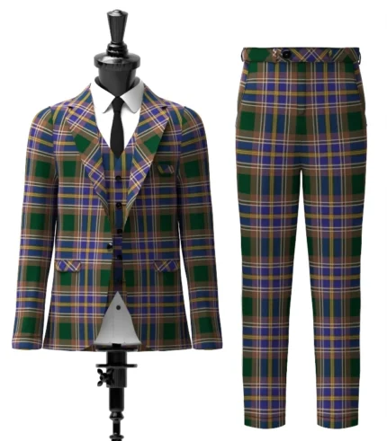 Knox Tartan Suit Front