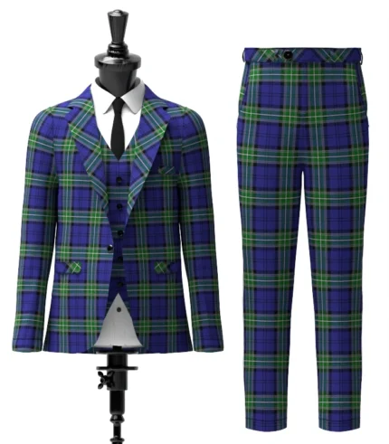 Laidlaw's Highland Drovers Tartan Suit Front