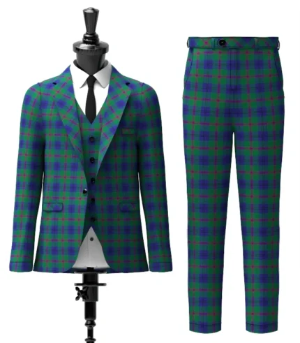 Lawrie Tartan Suit Front