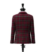 Llewellen of Wales Tartan Jacket Back