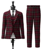 Llewellen of Wales Tartan Suit Front