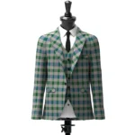 Lloyd of Wales Tartan Jacket Front