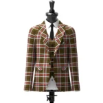 Loch Ness Tartan Jacket Front