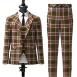 Loch Ness tartan Suit Front
