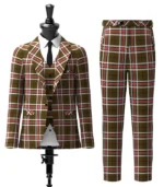 Loch Ness tartan Suit Front