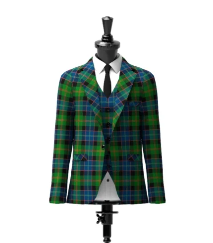 Lochaber Tartan Jacket Front