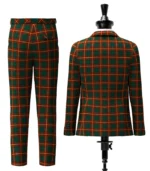 Lowland Donnelly Tartan Suit Back