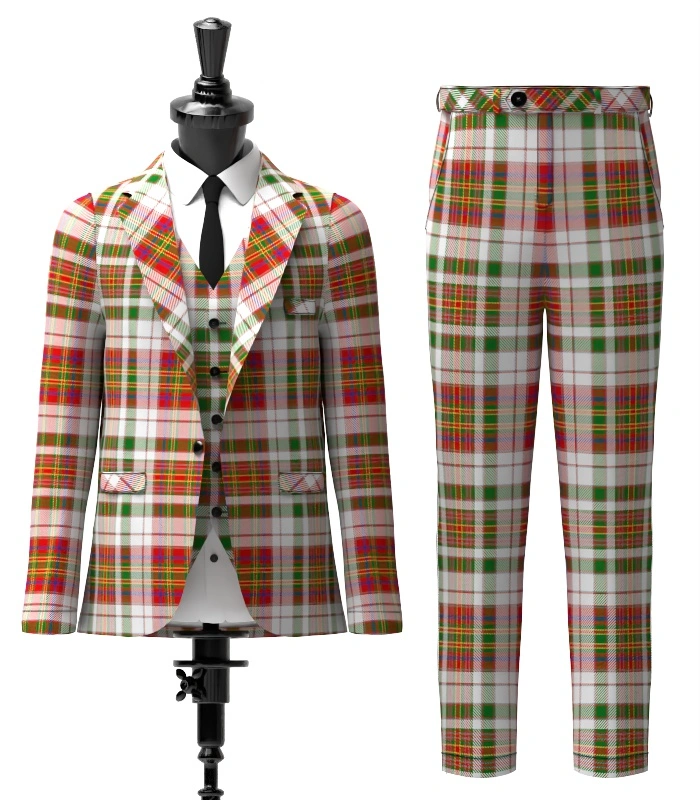 MacAlister Dress Tartan Suit Front MacAlister Dress Tartan Suit Front