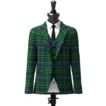 MacBride Tartan Jacket Front