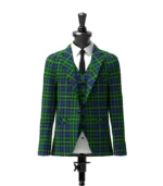 MacBride Tartan Jacket Front