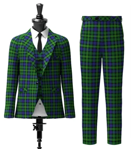 MacBride Tartan Suit Front