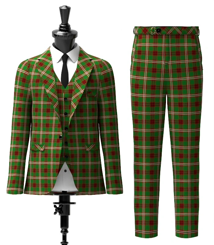 MacCall Tartan Suit Front MacCall Tartan Suit Front