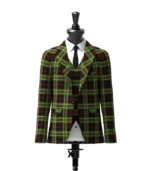 MacDiarmid Tartan Jacket Front
