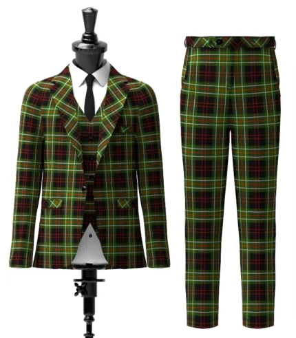 MacDiarmid Tartan Suit Front