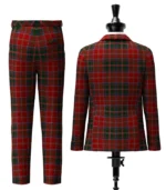 MacDonald of Glencoe Tartan Suit Back