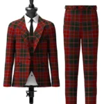 MacDonald of Glencoe Tartan Suit Front