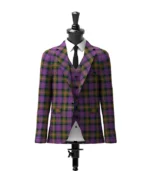 MacDonell of Glengarry Tartan Jacket Front