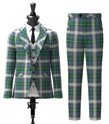 MacDowall Tartan Suit Front