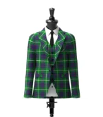 MacIntyre Hunting Tartan Jacket Front