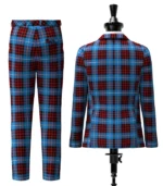 MacKean Tartan Suit Back