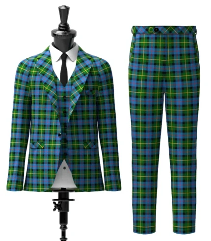 MacLeod of Skye Tartan Suit Front