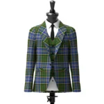 MacMillan Hunting Tartan Jacket Front