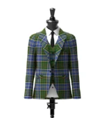 MacMillan Hunting Tartan Jacket Front